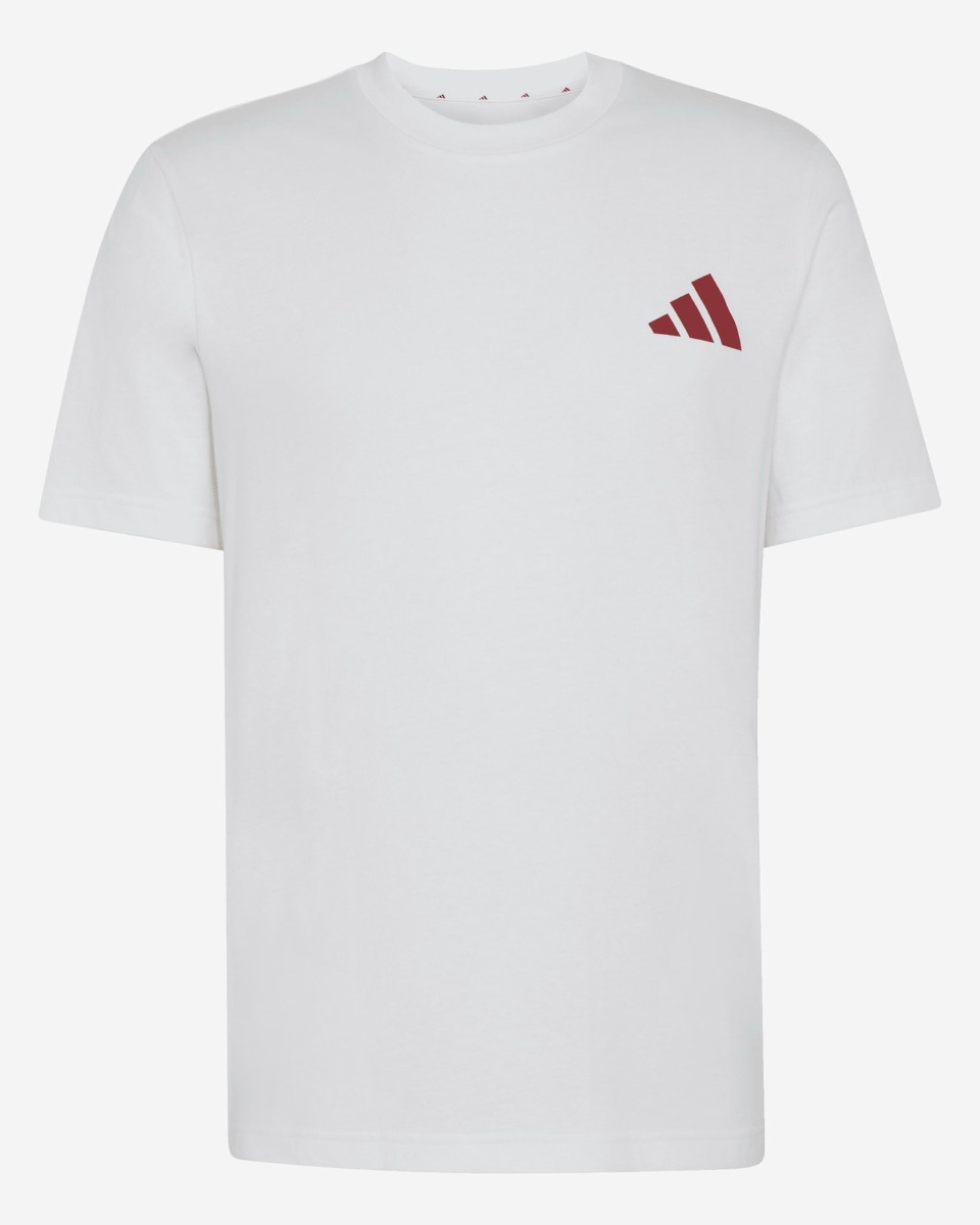 LFC adidas Mens 26/27 Stadium Graphic Tee White
