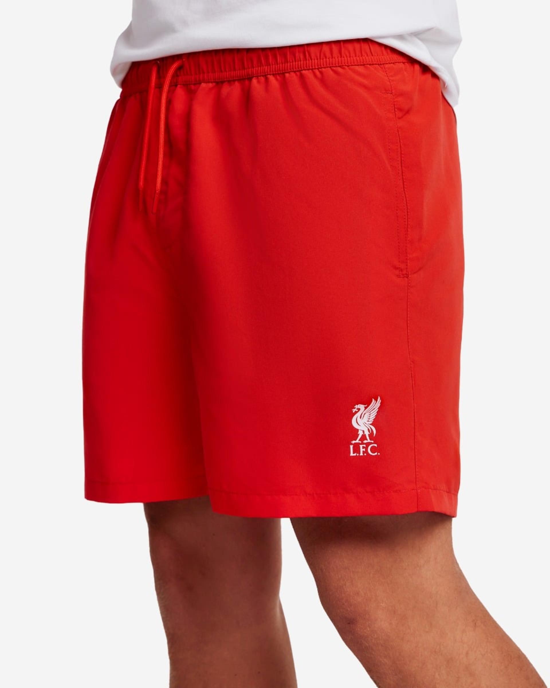 Pantalones cortos de baño LFC para hombre, color rojo - Image 1