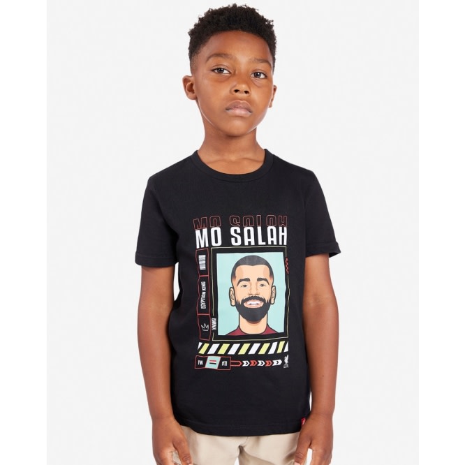LFC Junior Salah Tee Black - Image 1
