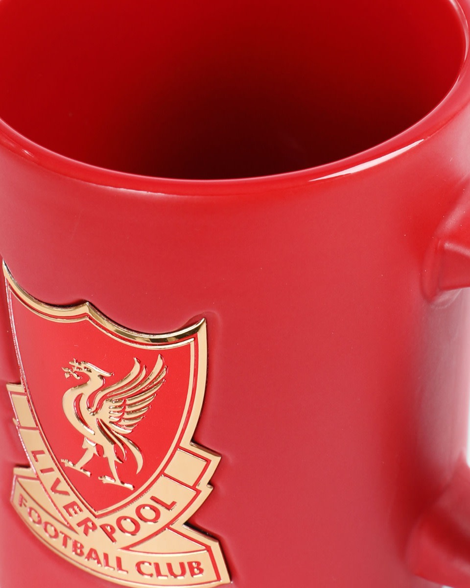LFC 레드 & 골드 크레스트 머그 - Image 2
