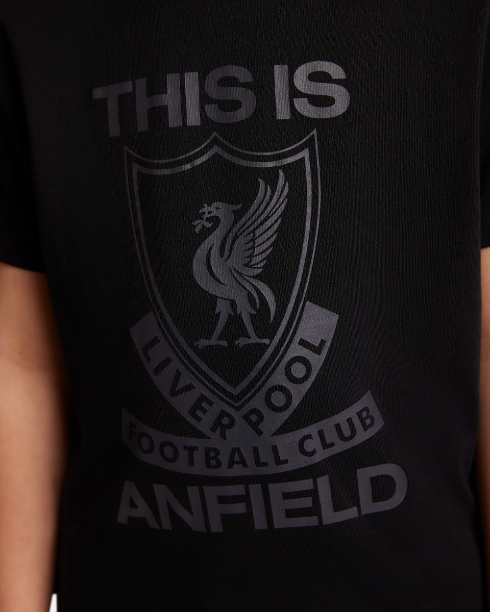 LFC Junior This Is Anfield Black Tee - Image 3