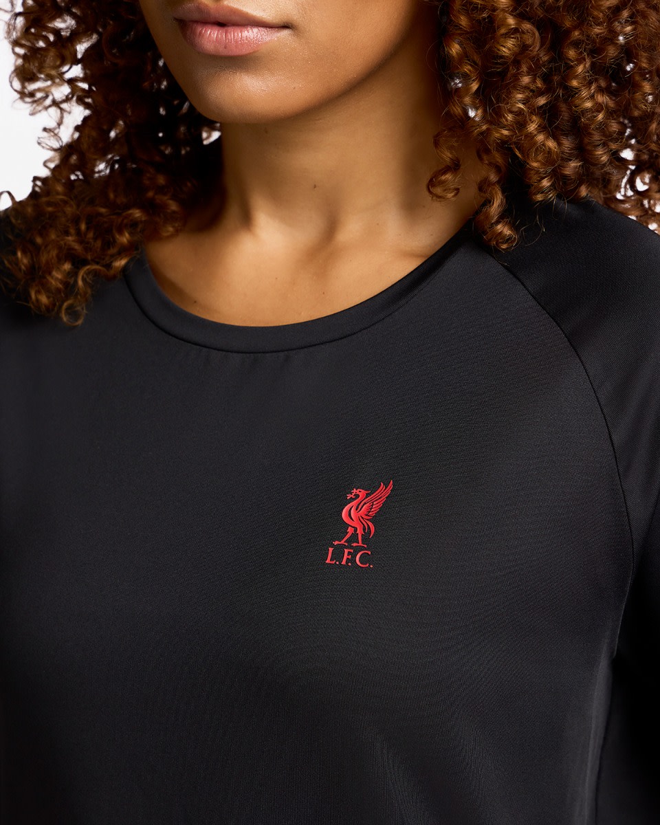 LFC Liverbird Poly Tee för kvinnor Svart - Image 2