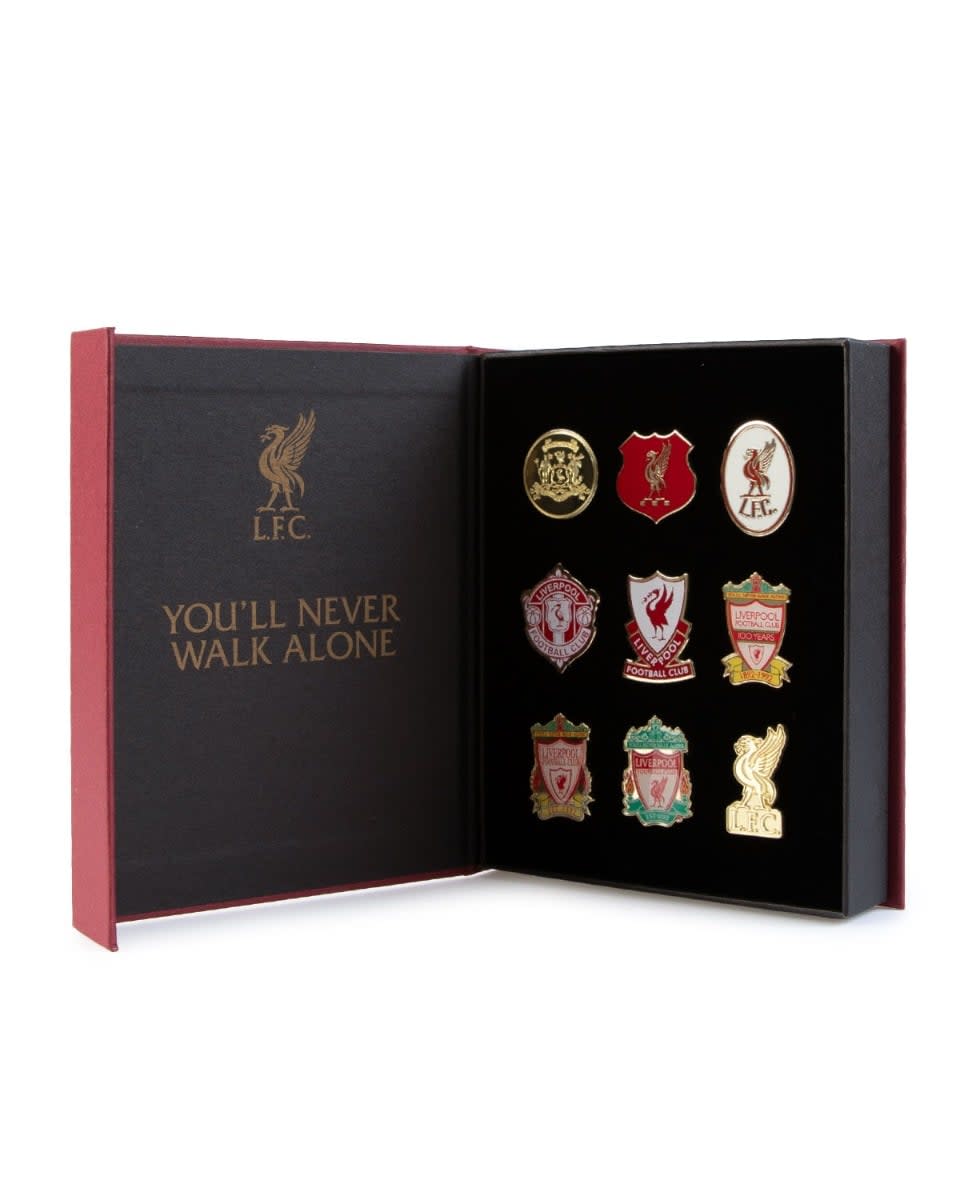 LFC 9pk Crest Badge Set - Image 1