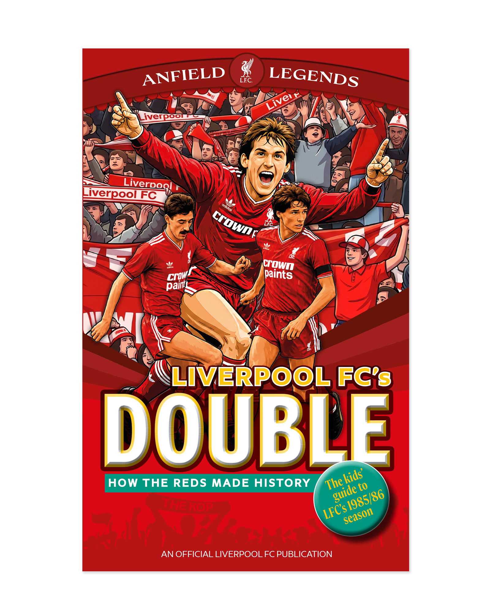 LFC Anfield Legends 85/86 Double Book - Image 1