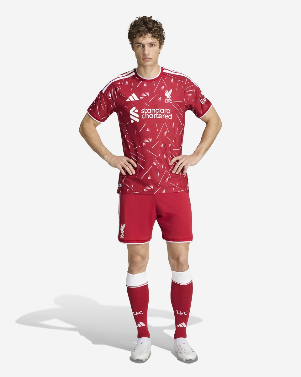 LFC 아디다스 남성용 26/27 어센틱 홈 쇼츠 - Image 4