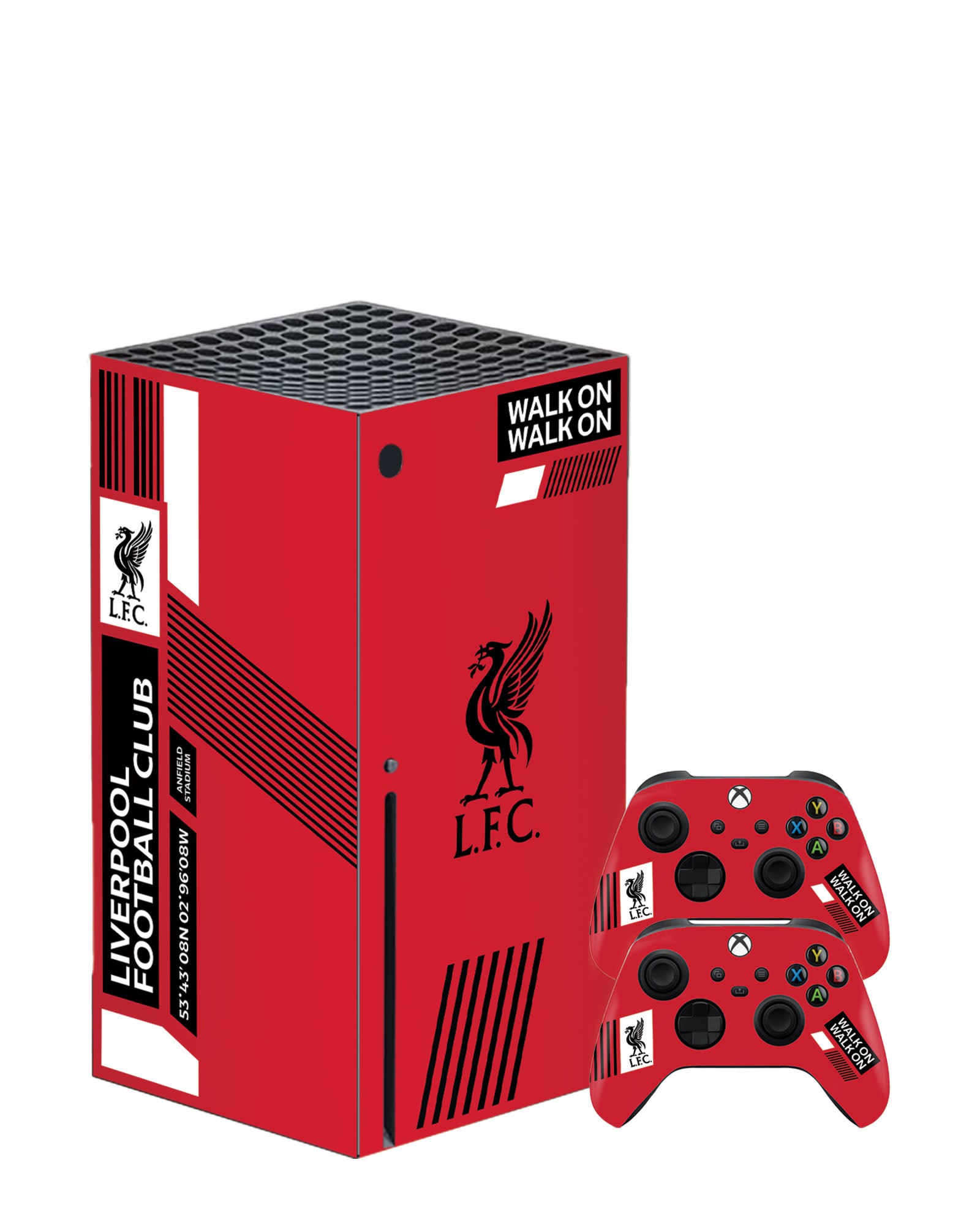 LFC Xbox Series X Konsolen-Skin-Paket - Image 1