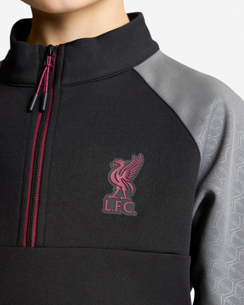 LFC Juniors Tracksuit Black - Image 2