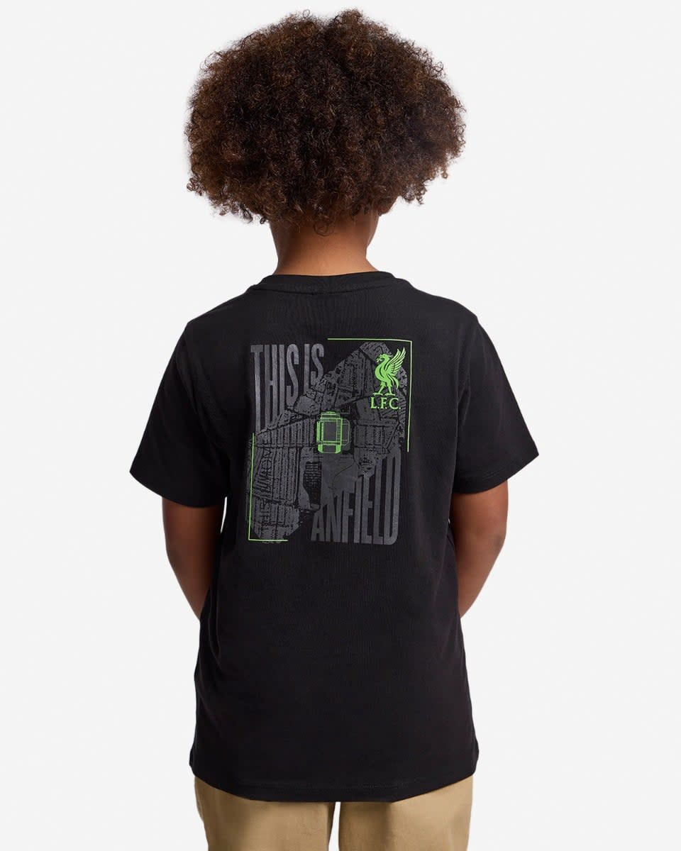 LFC Infants Anfield Tee Black - Image 1