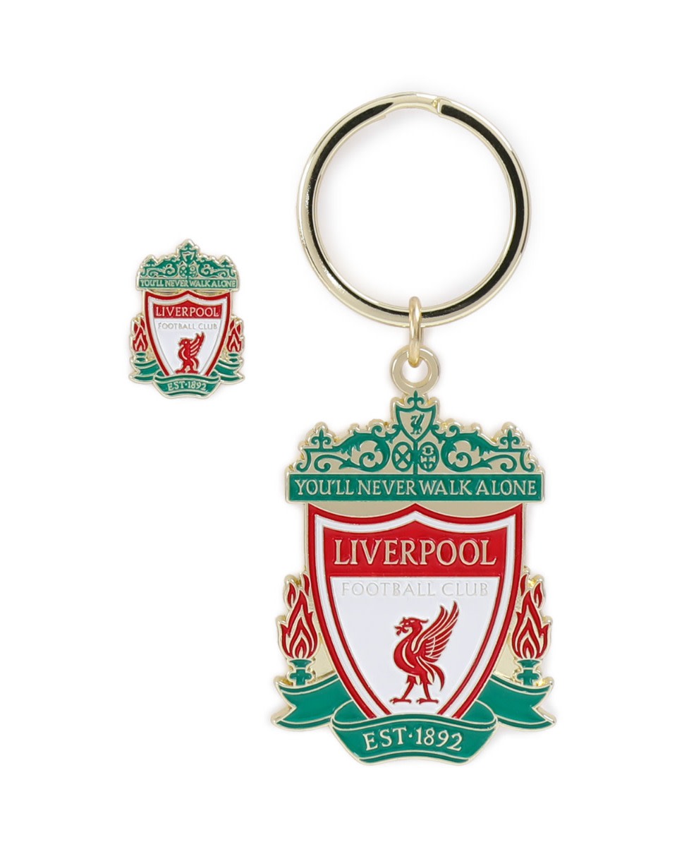 LFC Wappen-Abzeichen- und Schlüsselanhänger-Set - Image 1