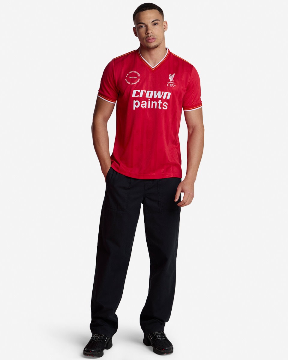 LFC Adults Retro 1986 Home Shirt - Image 3