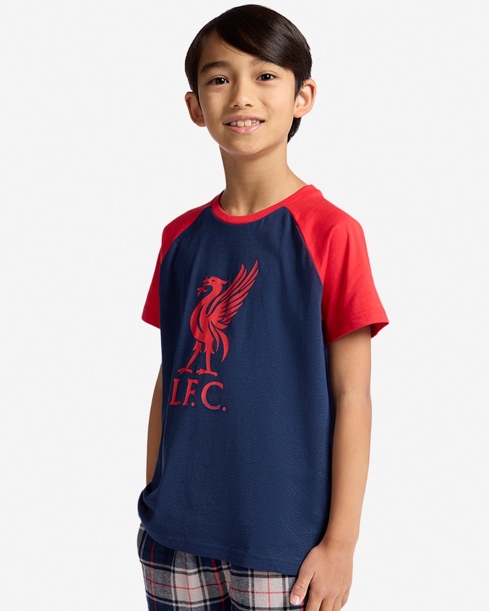 LFC Kurzes Pyjama-Set für Säuglinge, Marineblau - Image 3