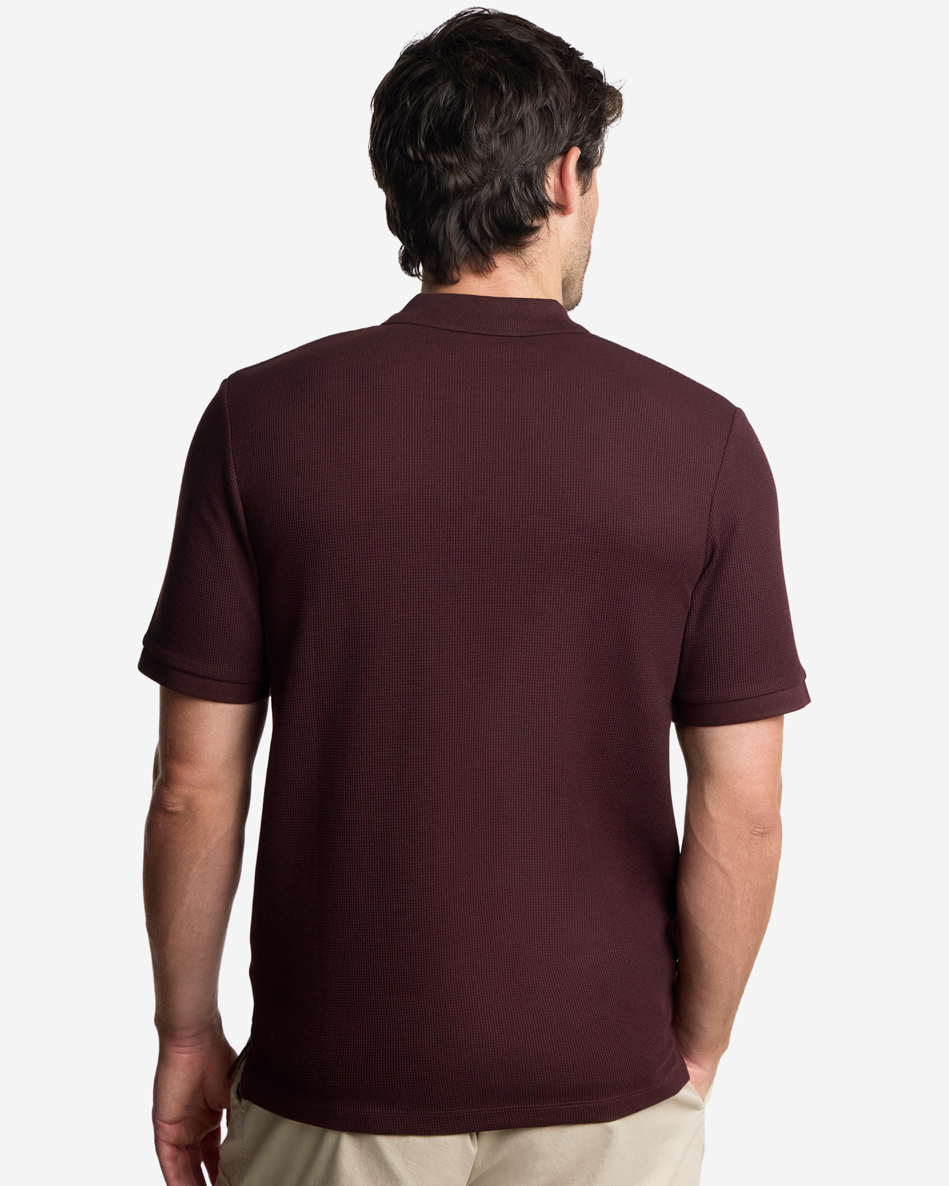 เสื้อโปโลบุรุษ LFC สีน้ำตาล - Image 3