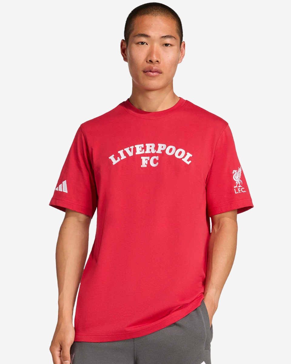 LFC 아디다스 남성용 25/26 US 팩 티 레드 - Image 1