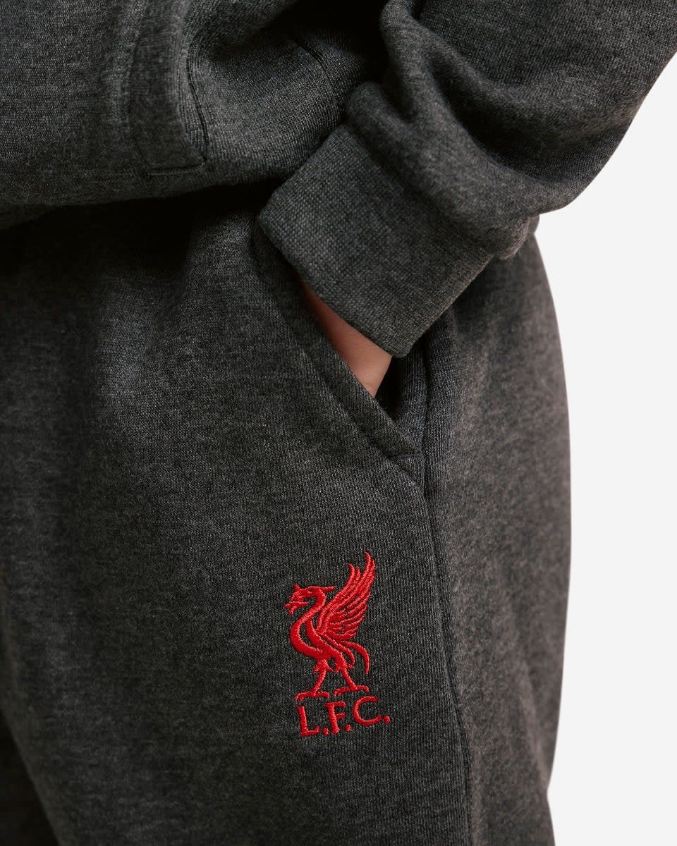 LFC Juniors Zip Through Jog Set Charcoal - Image 4