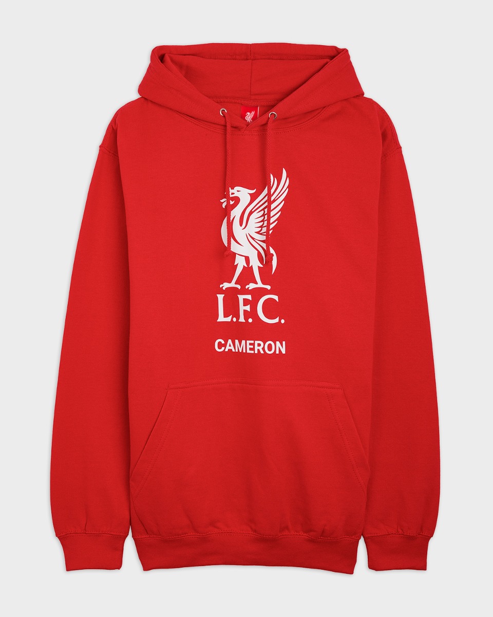 LFC White Liverbird personifierad röd huva - Image 1