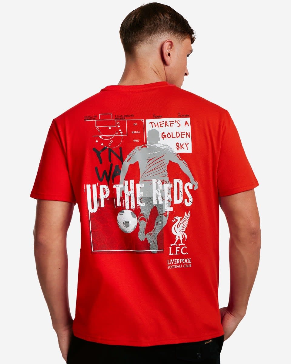 LFC Mens Up The Reds Tee Red - Image 1