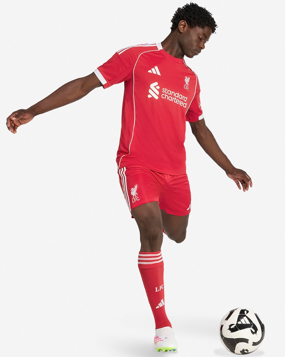 LFC 아디다스 남성용 25/26 홈 쇼츠 - Image 3