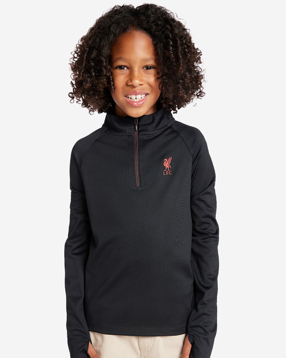 LFC Infants 1/4 Zip Top Black - Image 2