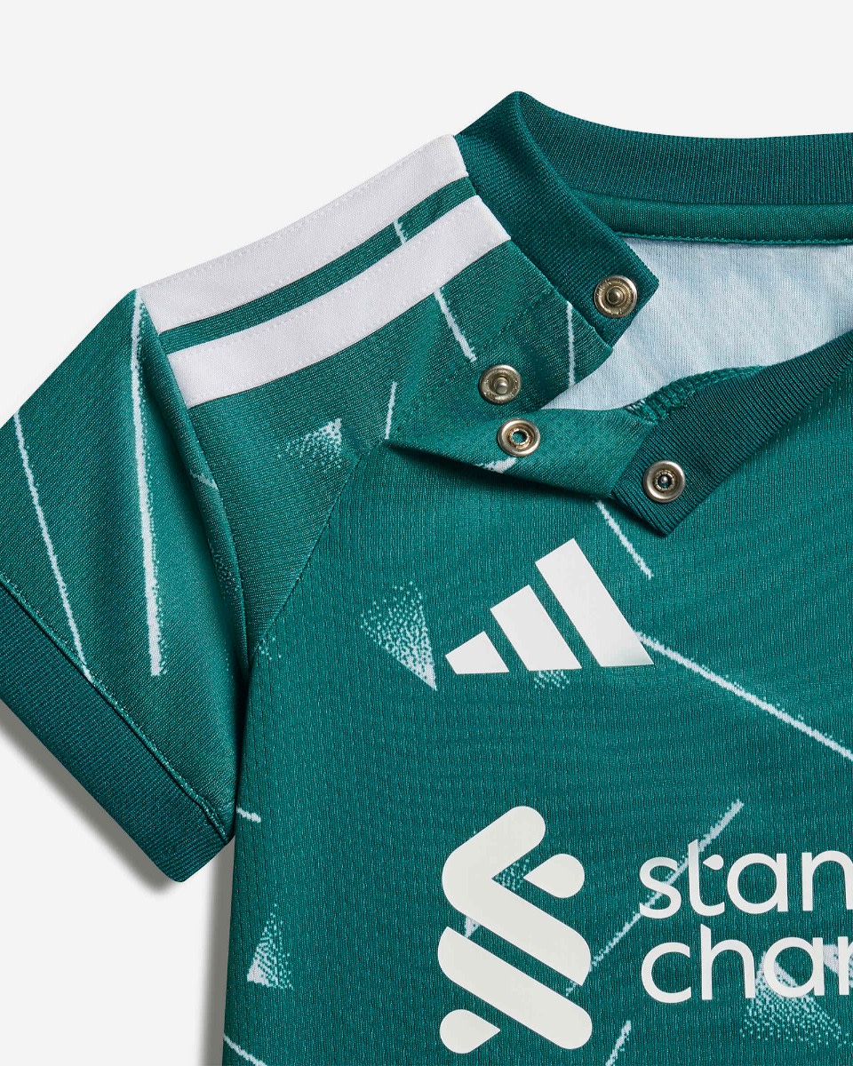 LFC adidas Baby 26/27 Goalkeeper Kit Green - Image 2