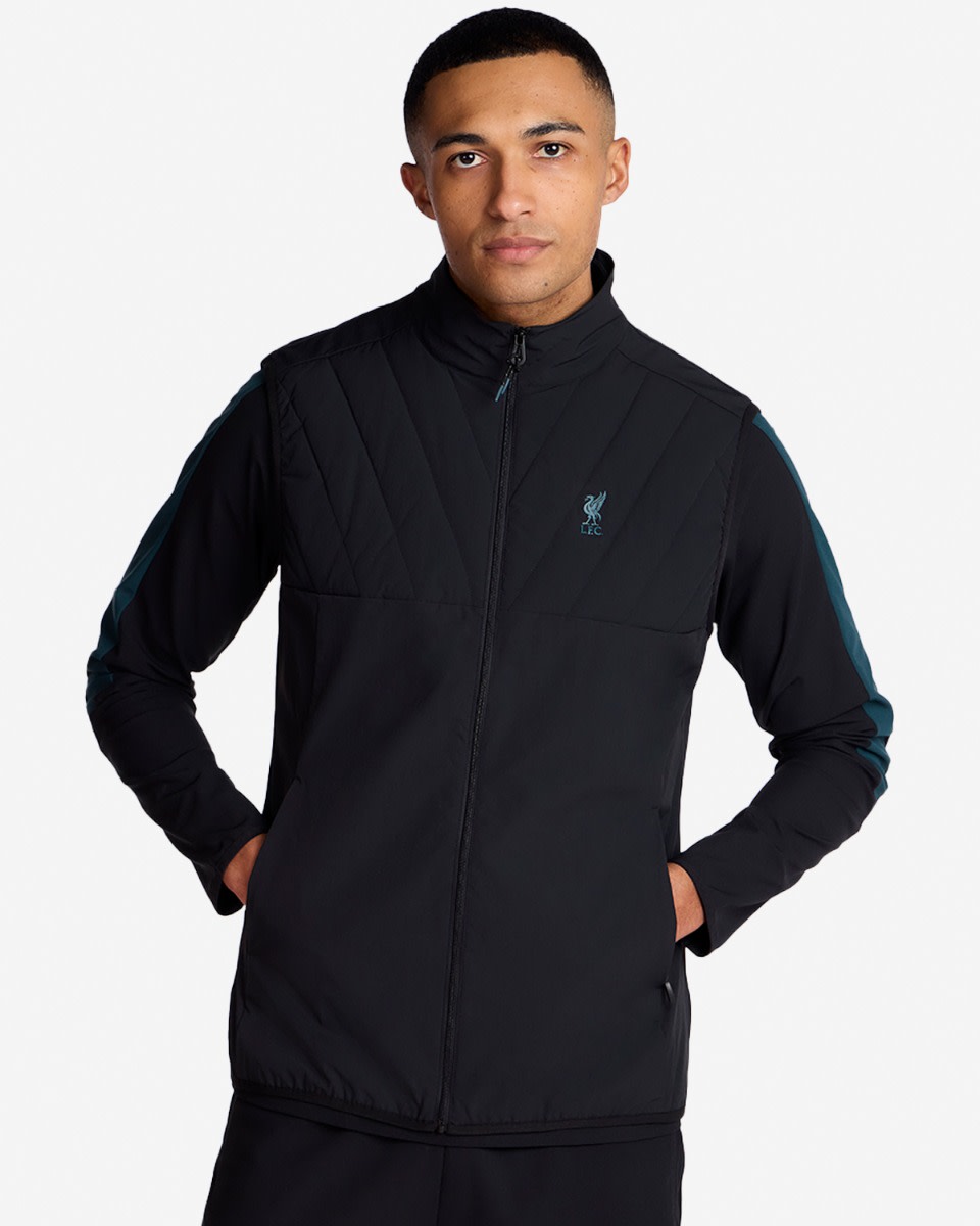 LFC Mens Gilet Black - Image 1