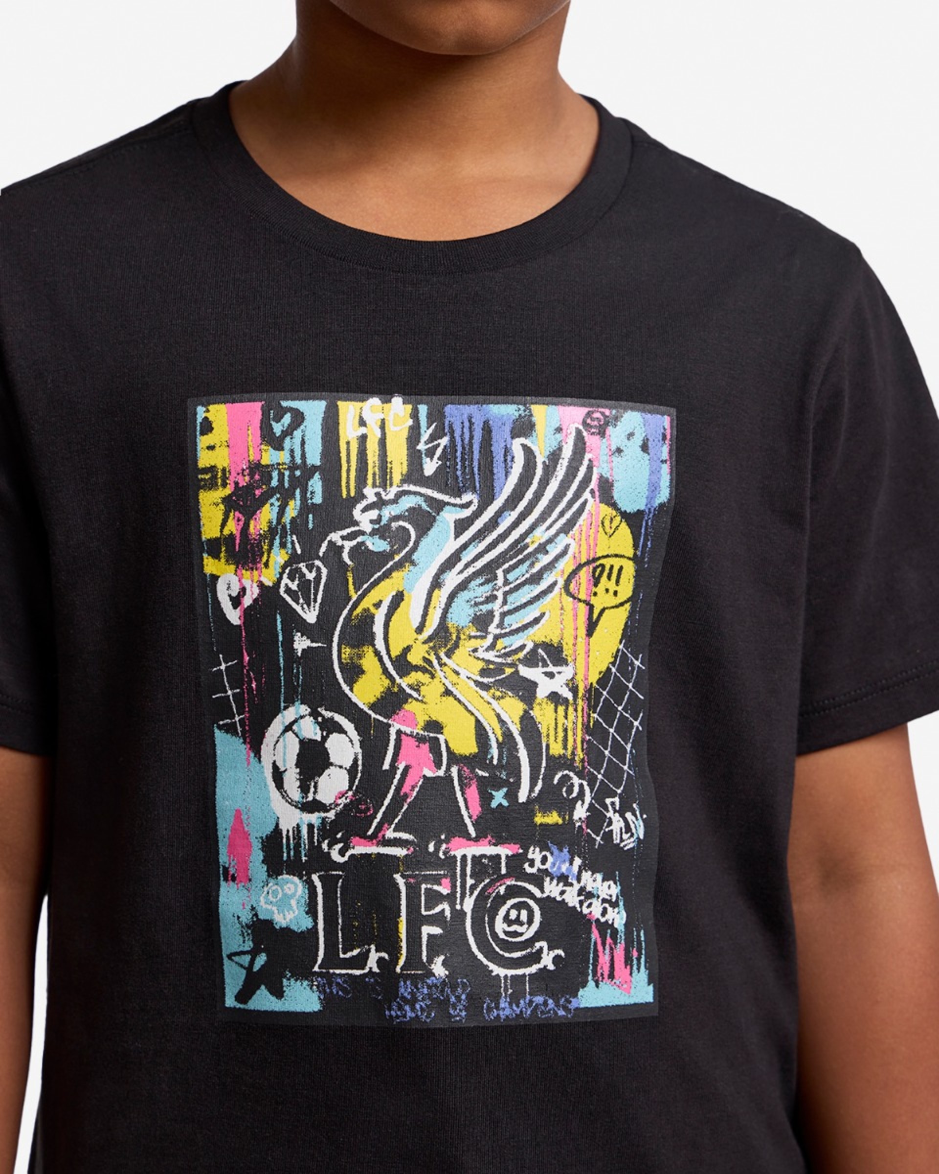 T-shirt LFC Juniors Graffiti noir - Image 2