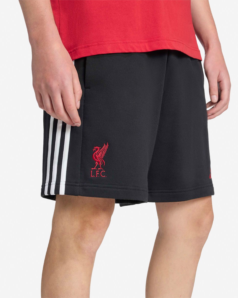 LFC adidas Mens 25/26 DNA Shorts Black - Image 4