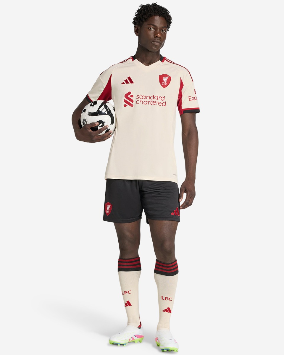 リバプール　21-22　アウェイショーツ LFC adidas Mens 25/26 Away Shorts