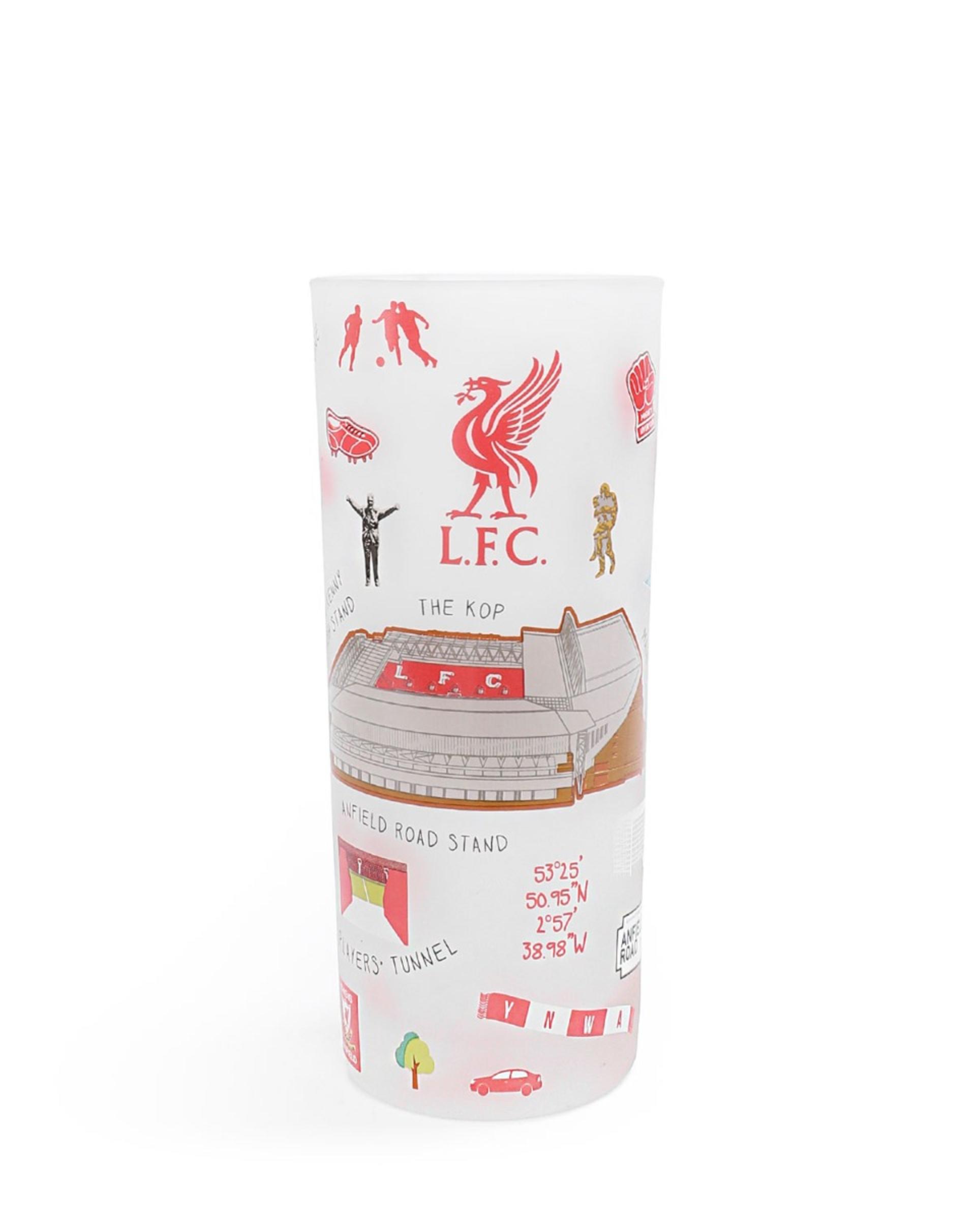Lot de 2 gobelets en verre givré LFC Landmarks - Image 3