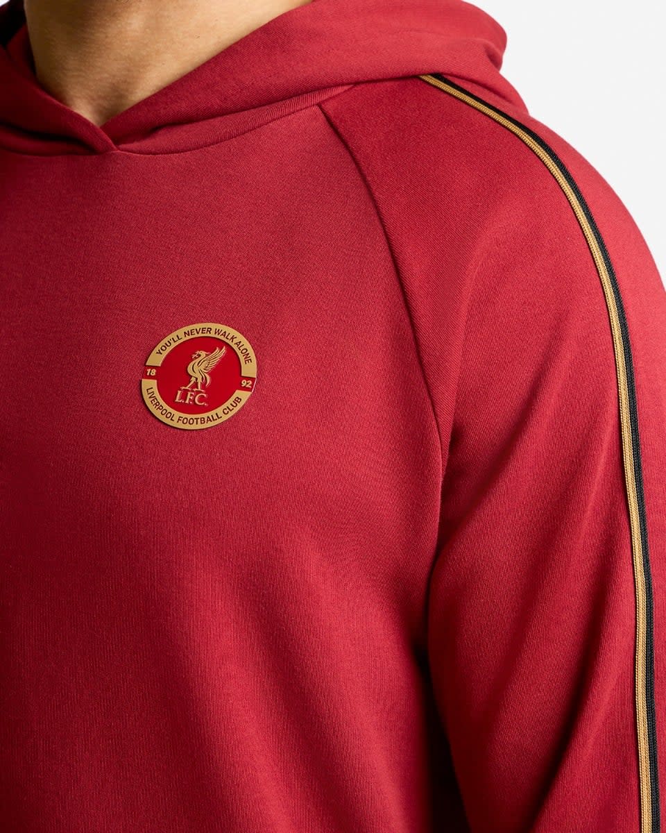 LFC EST. 1892 Adults Overhead Hoodie Röd - Image 2