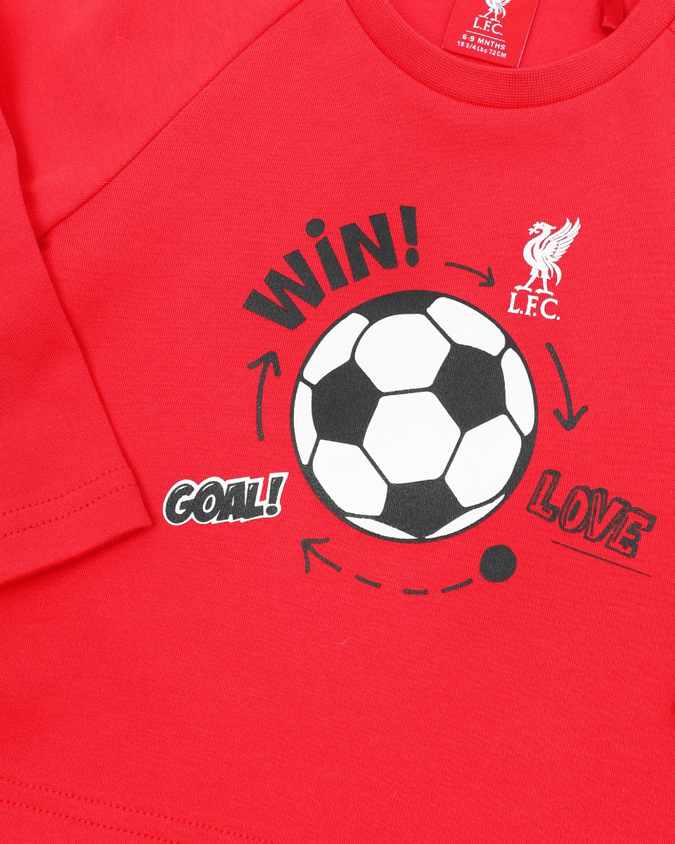LFC Baby Long Sleeve Tee Red - Image 2