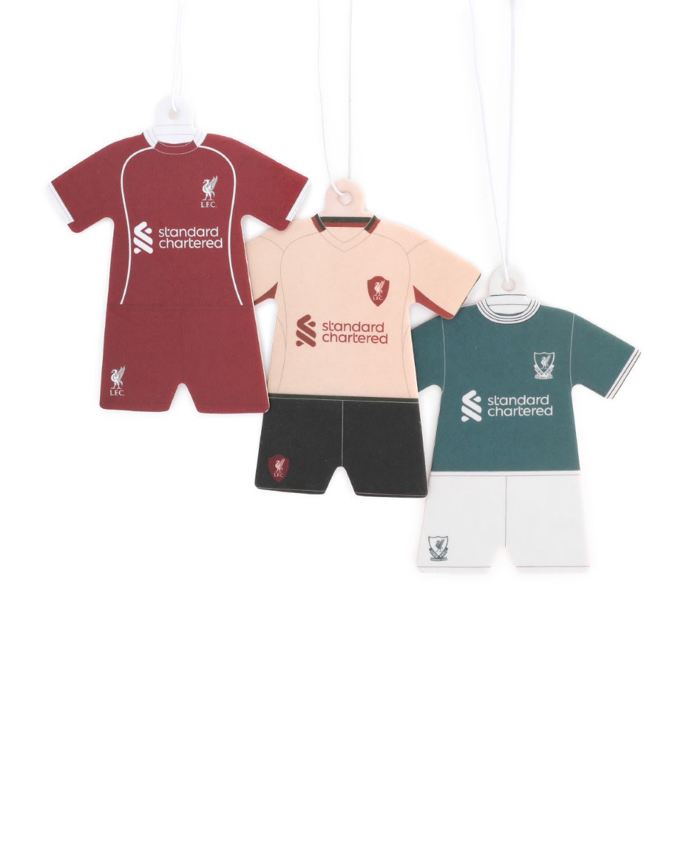 LFC 25/26 Home, Away & Third Kits, 3er-Pack Lufterfrischer - Image 1