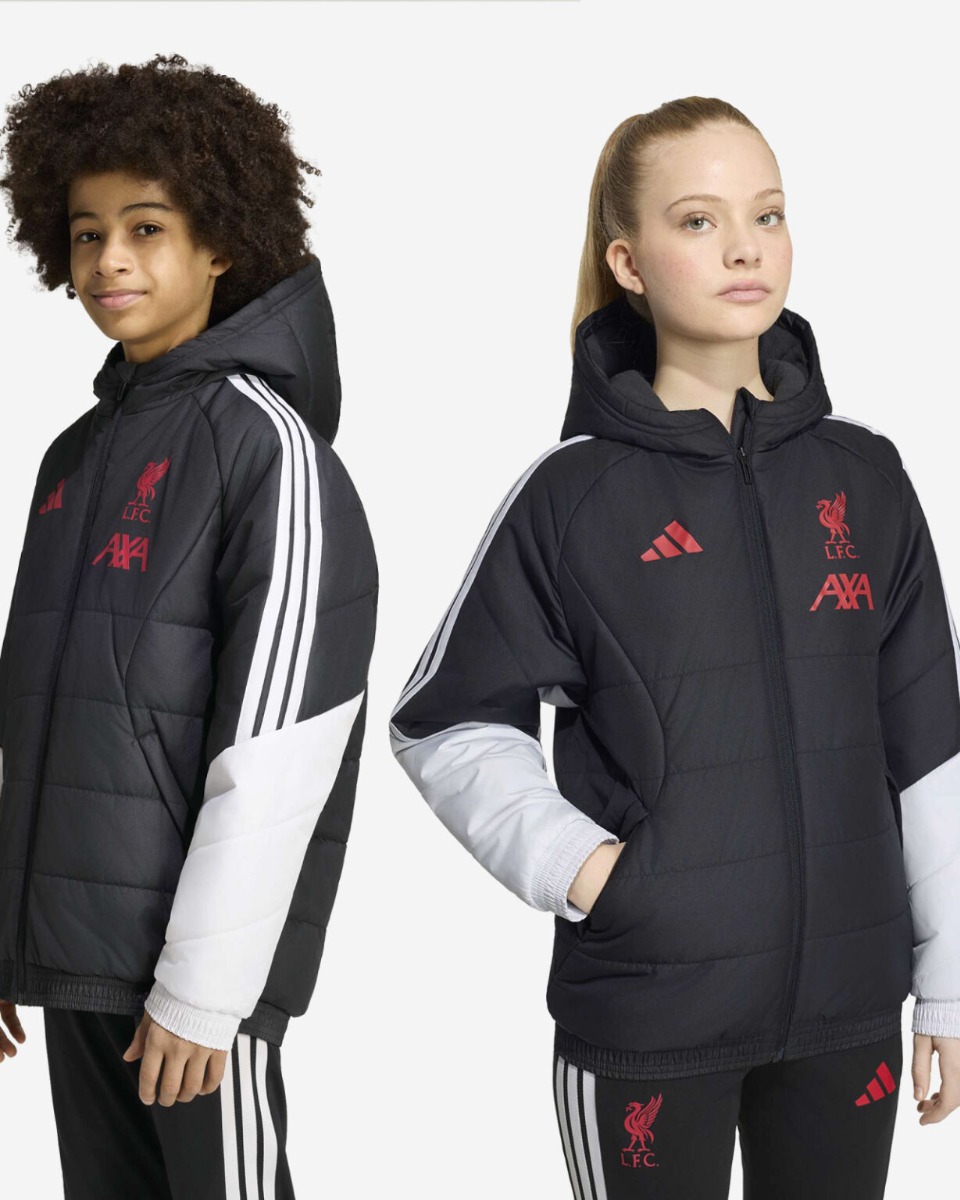 LFC adidas Youth 26/27 Tiro Vinterjacka Dash Grå - Image 1