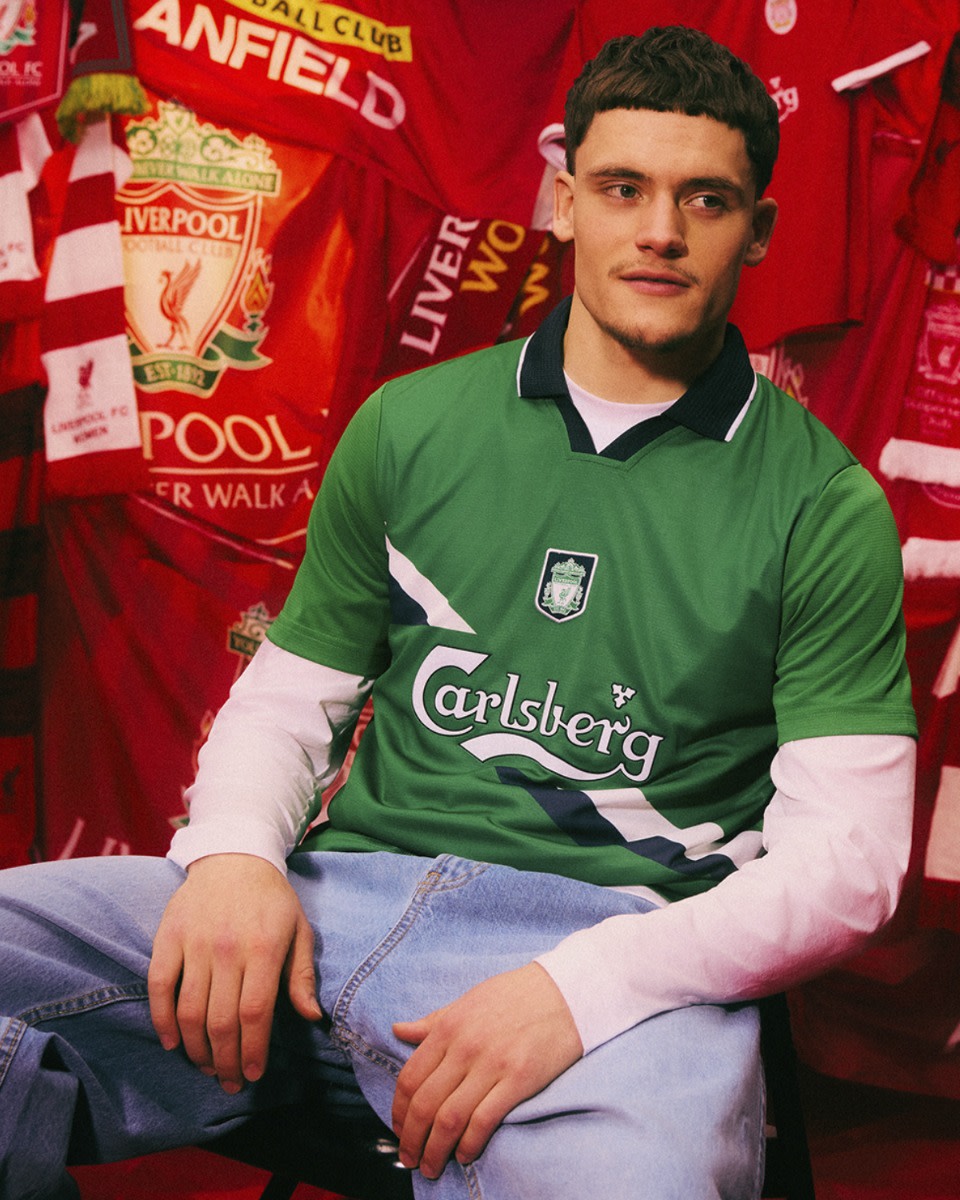 LFC Adult Retro 99-00 Away Shirt - Image 1
