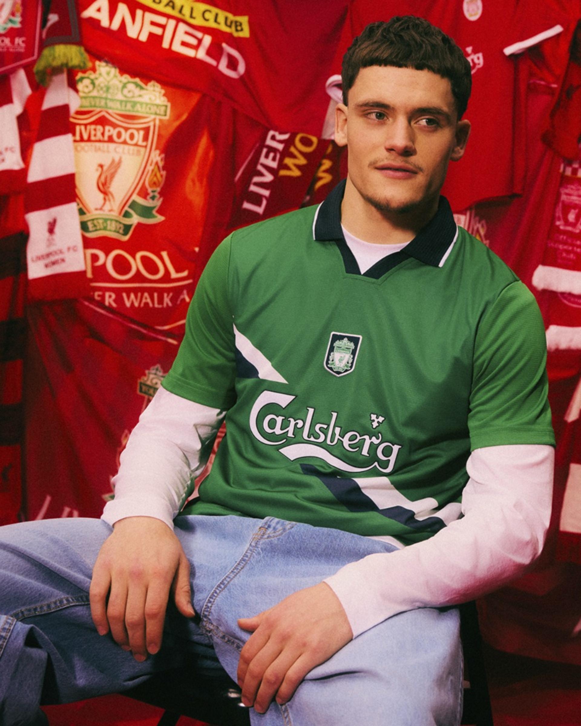Camisa de visitante LFC Retro 99-00 para adultos - Image 1