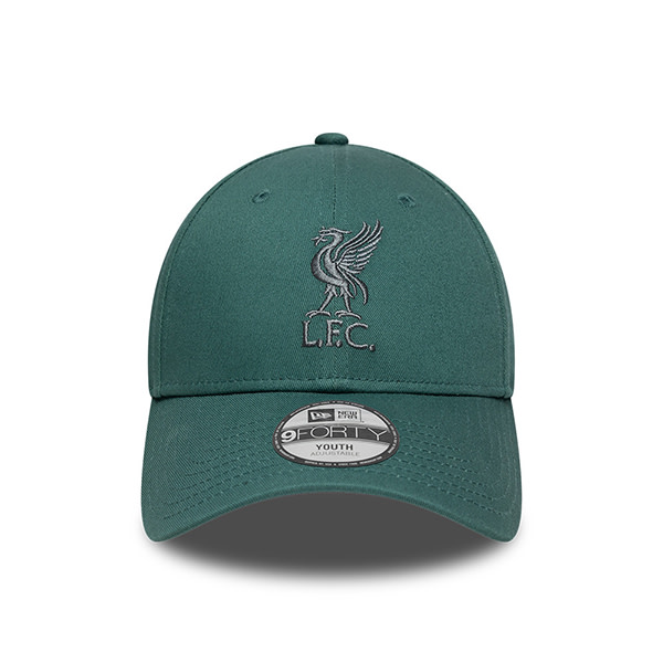 LFC New Era Juniors 9FORTY Liverbird Cap Furu & Grafitt - Image 3