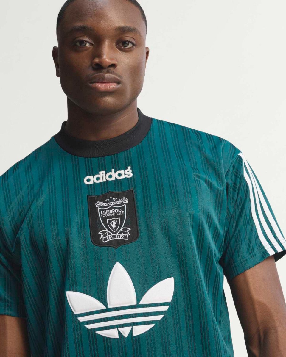 LFC adidas Bringback 95-96 Adults Tee Green
