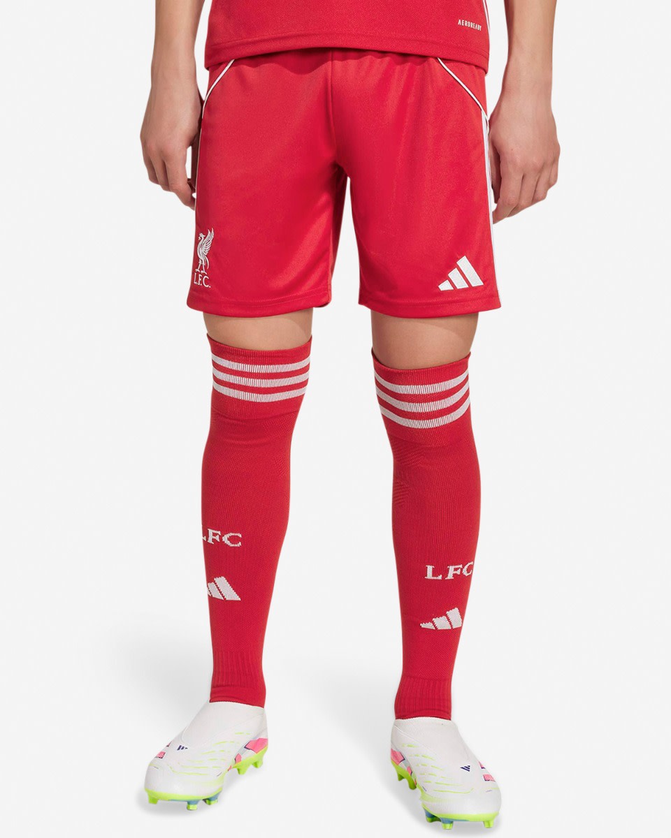 LFC 아디다스 유스 25/26 홈 쇼츠 - Image 1
