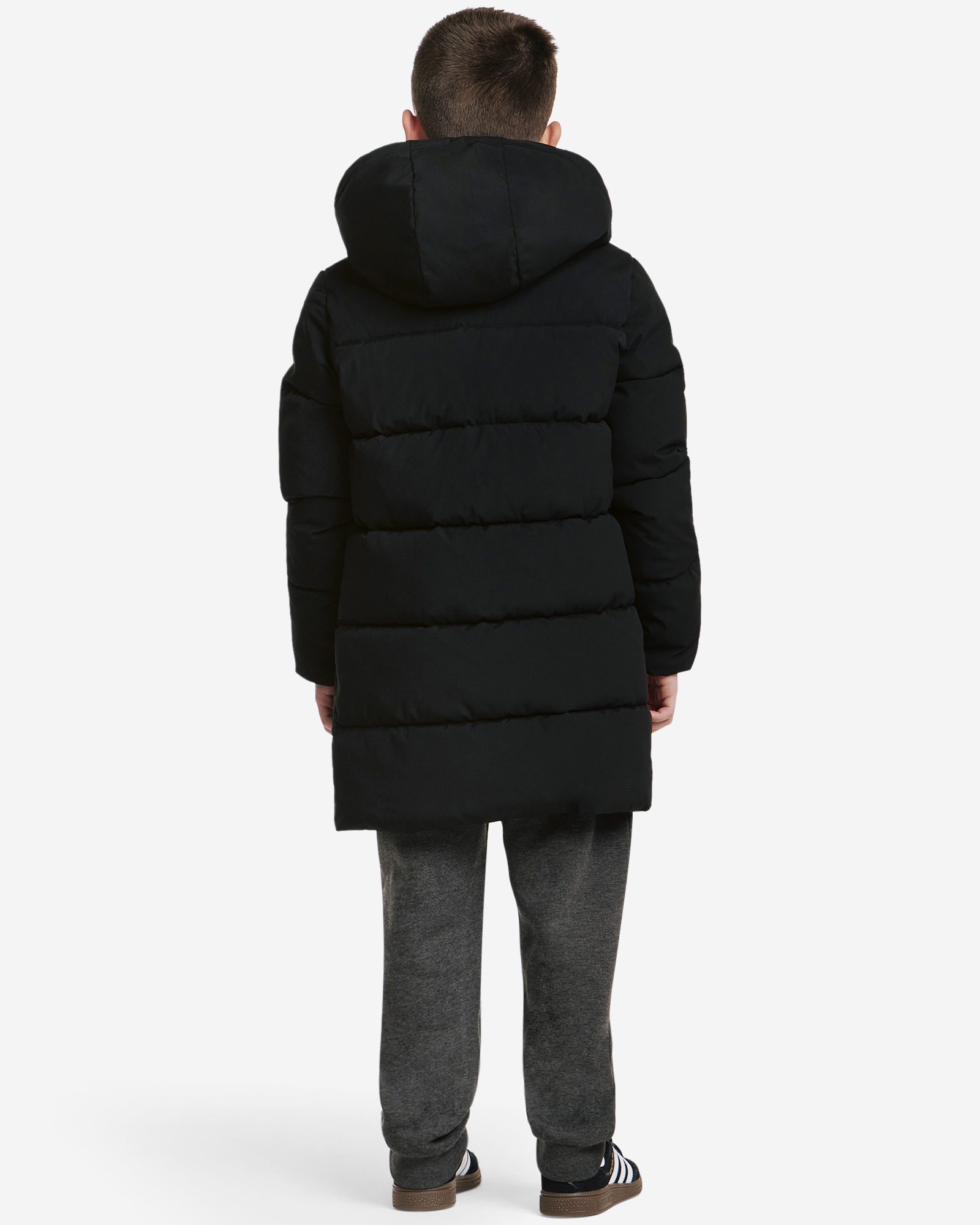LFC Infants Long Puffa Jacket Black - Image 3