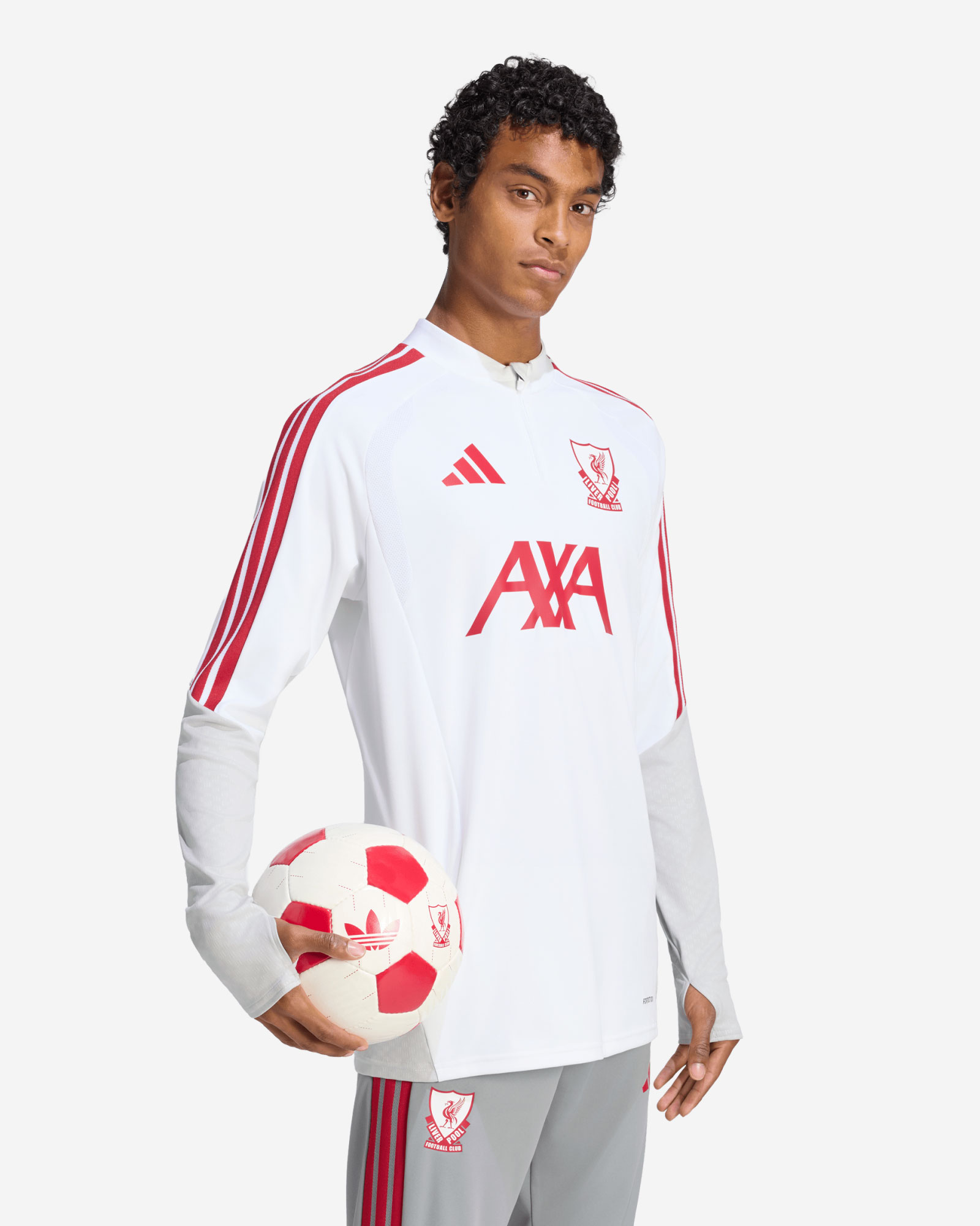 LFC adidas Herre 26/27 European Tiro Træningsoverdel Hvid - Image 1