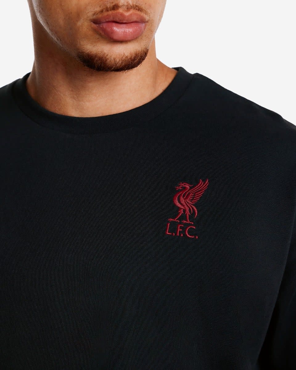 LFC Mens YNWA Back Print Tee Grey - Image 3
