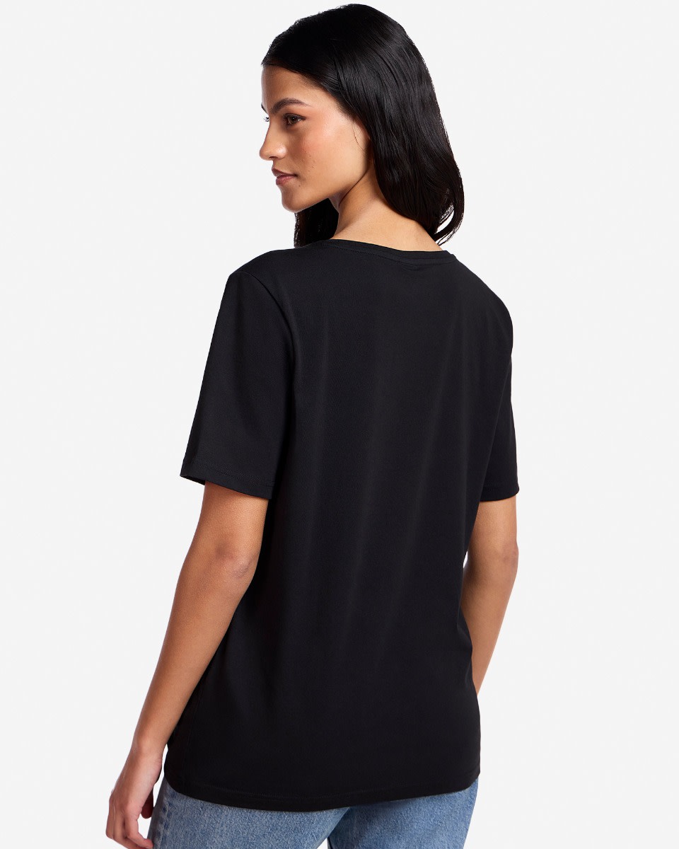 T-shirt LFC à strass pour femmes, noir - Image 2