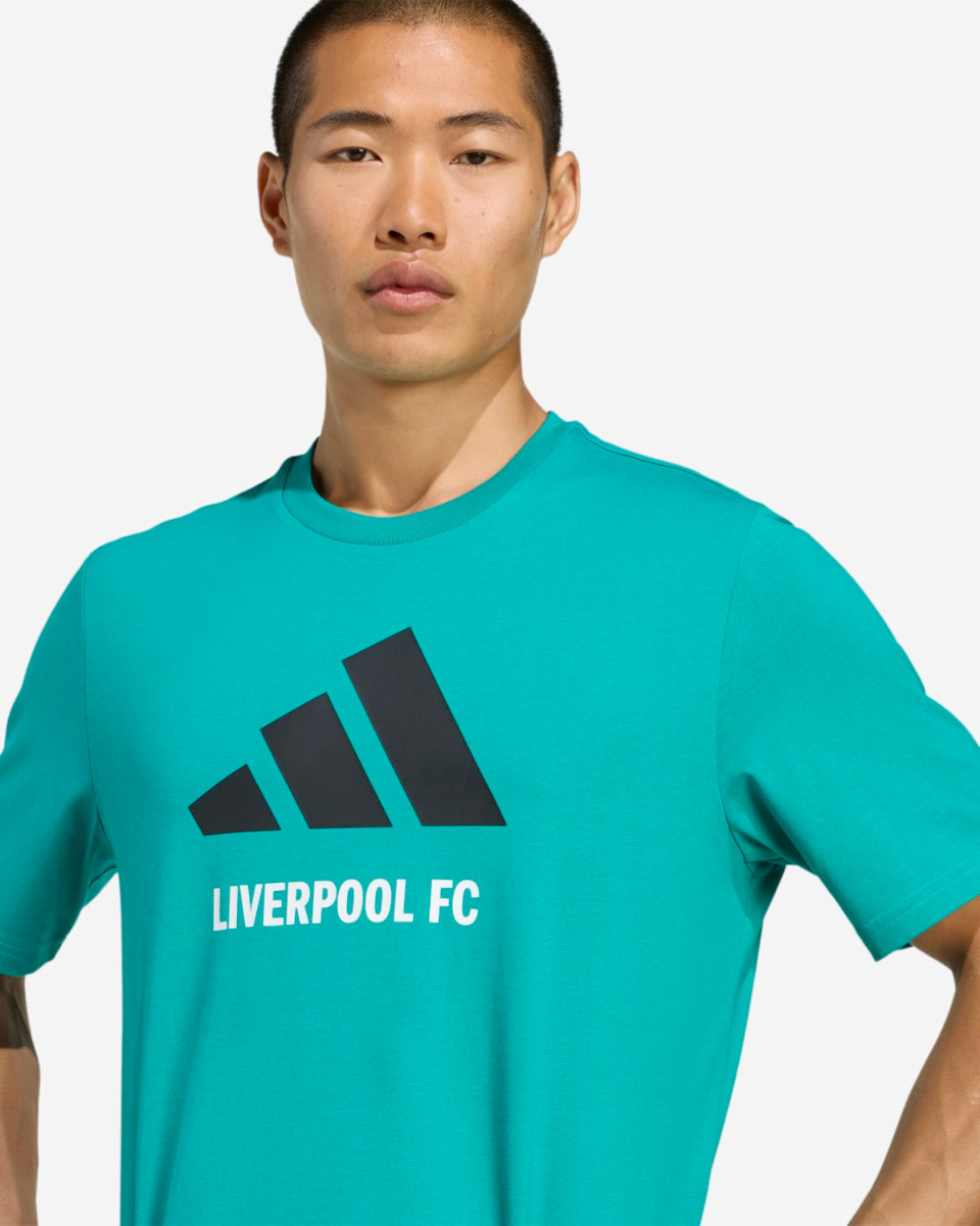 LFC adidas Adults 25/26 Graphic Tee Grön - Image 4
