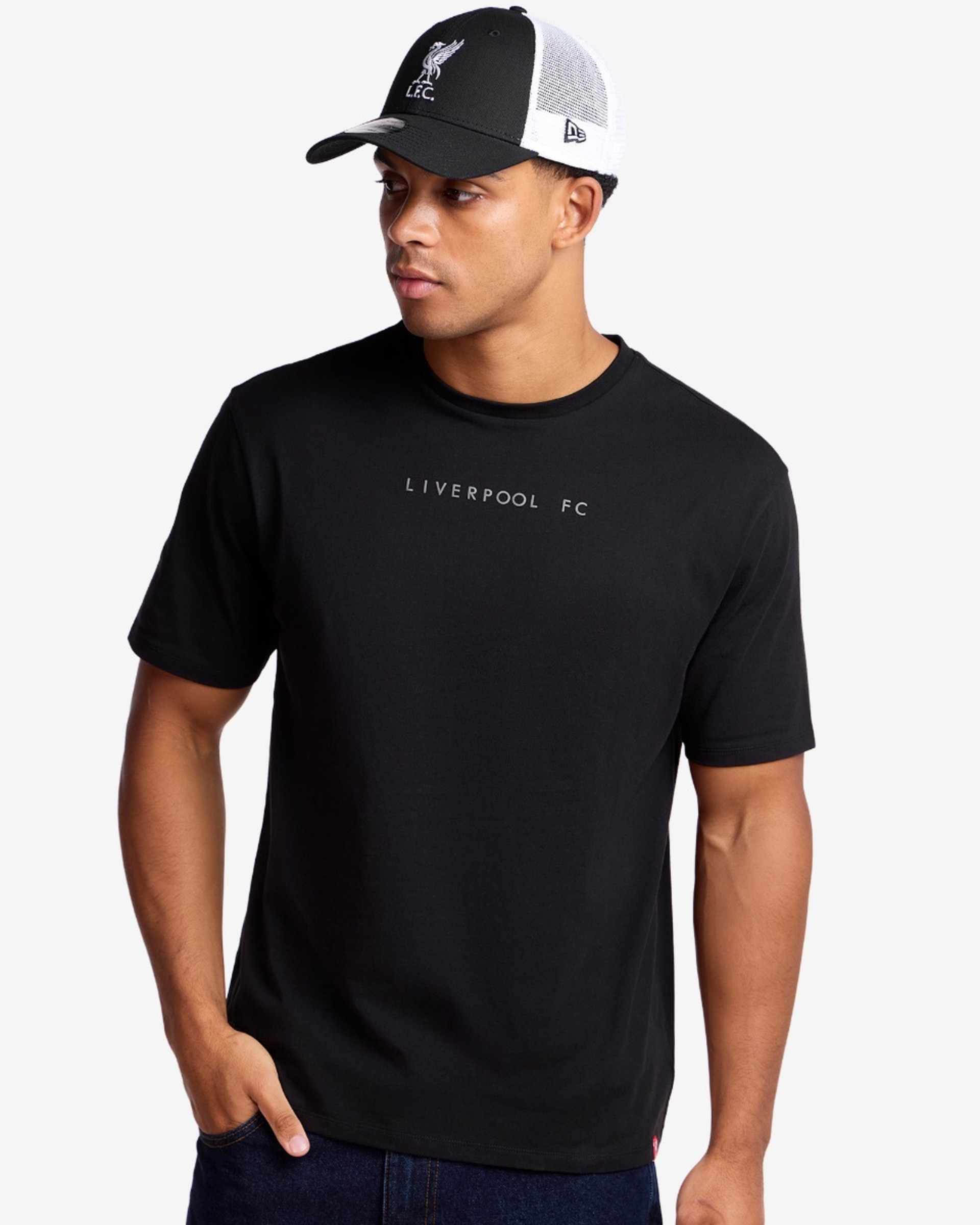 Camiseta Liverbird Ball de LFC para hombre, color negro - Image 1