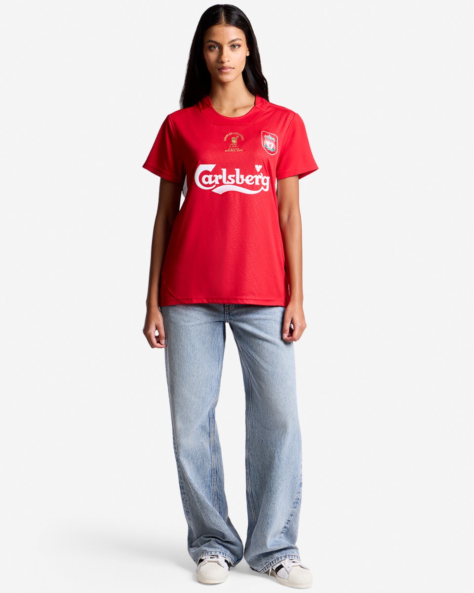 LFC Retro Womens 2005 Istanbul Shirt - Image 3