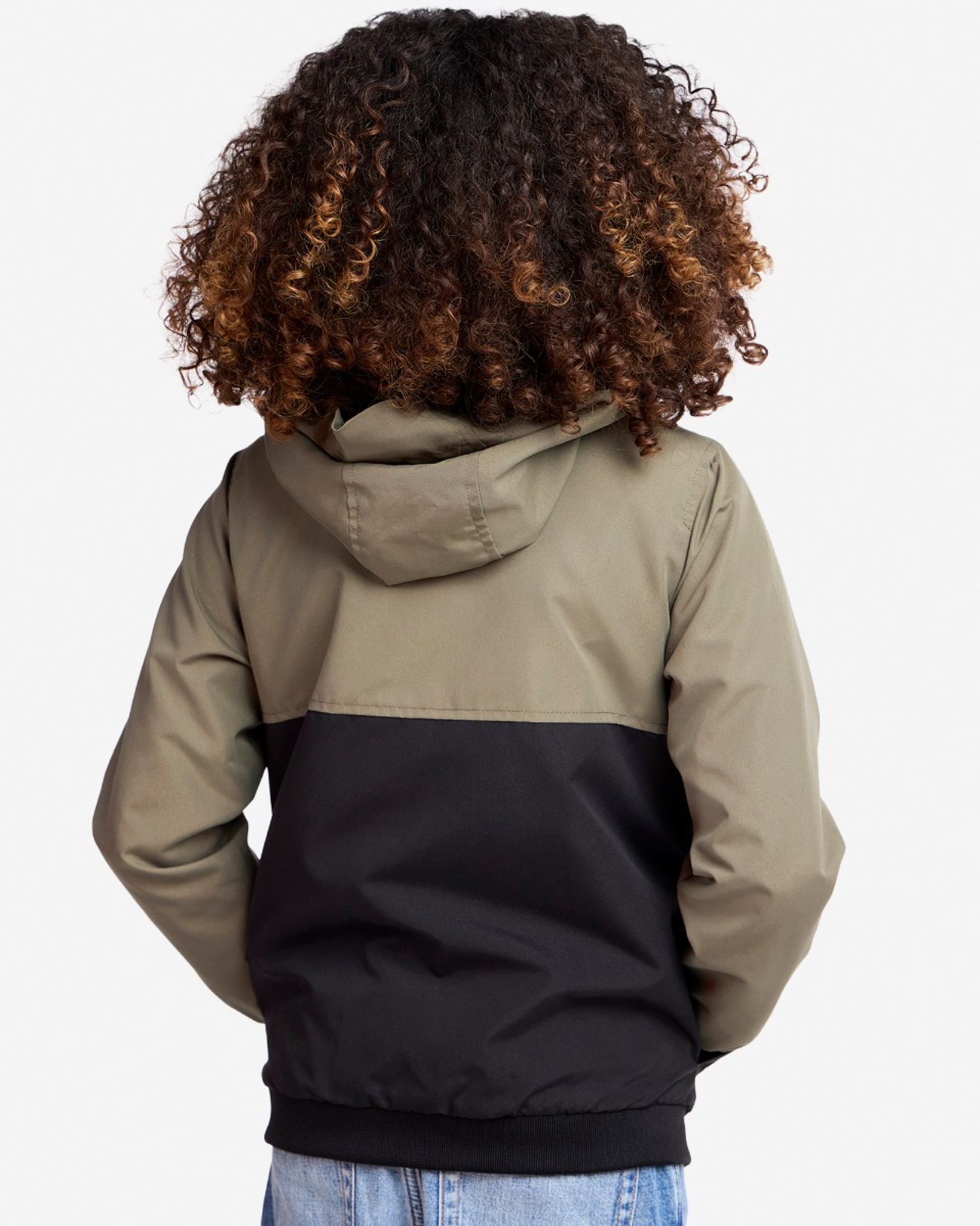LFC Juniors Farveblok Windcheater Khaki - Image 2