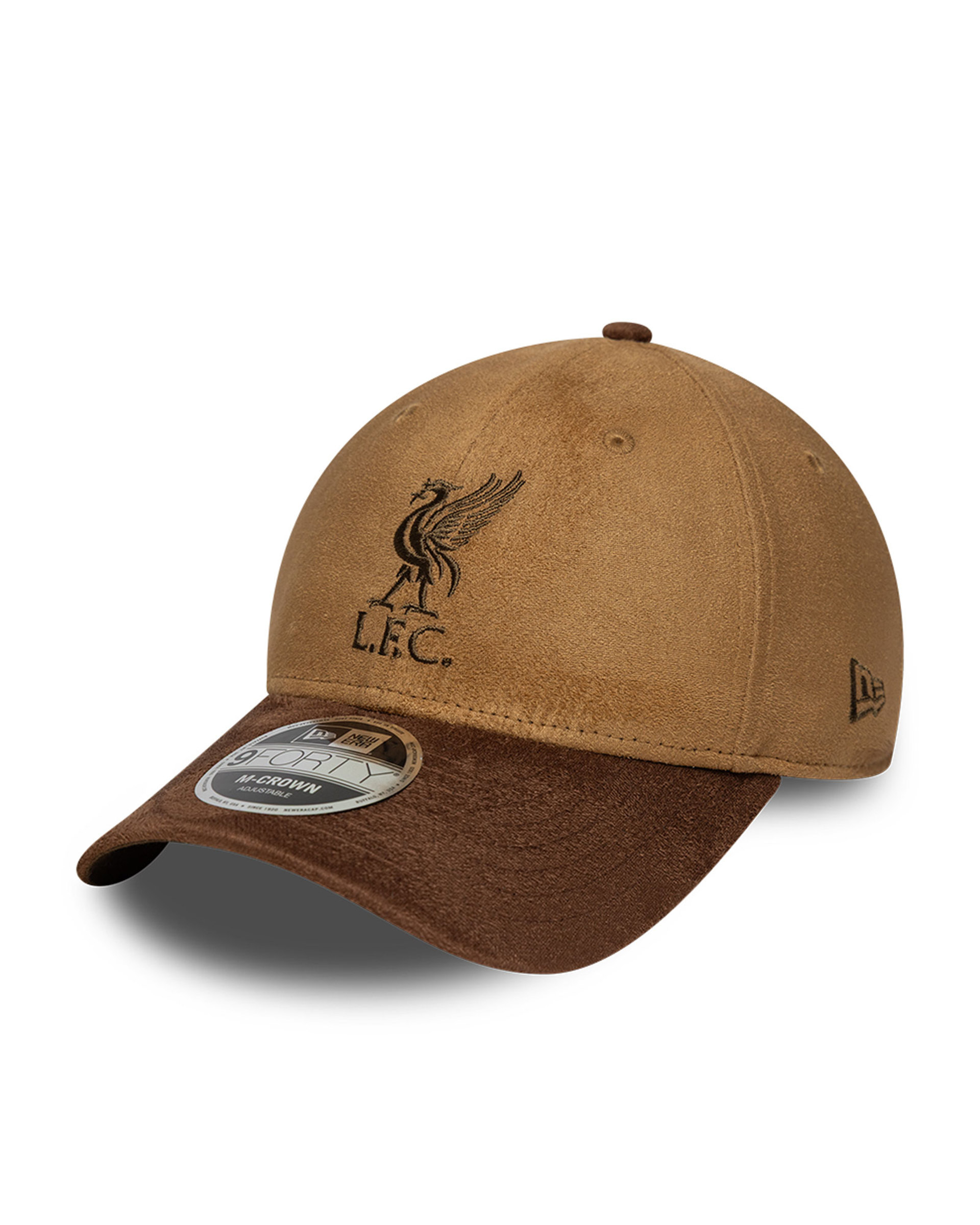 Gorra de gamuza LFC New Era 9Forty para adultos, color canela - Image 1
