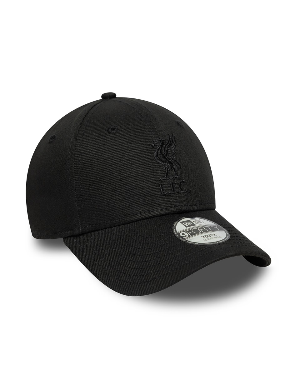 LFC New Era Kids 9FORTY Tonal Cap Black - Image 3