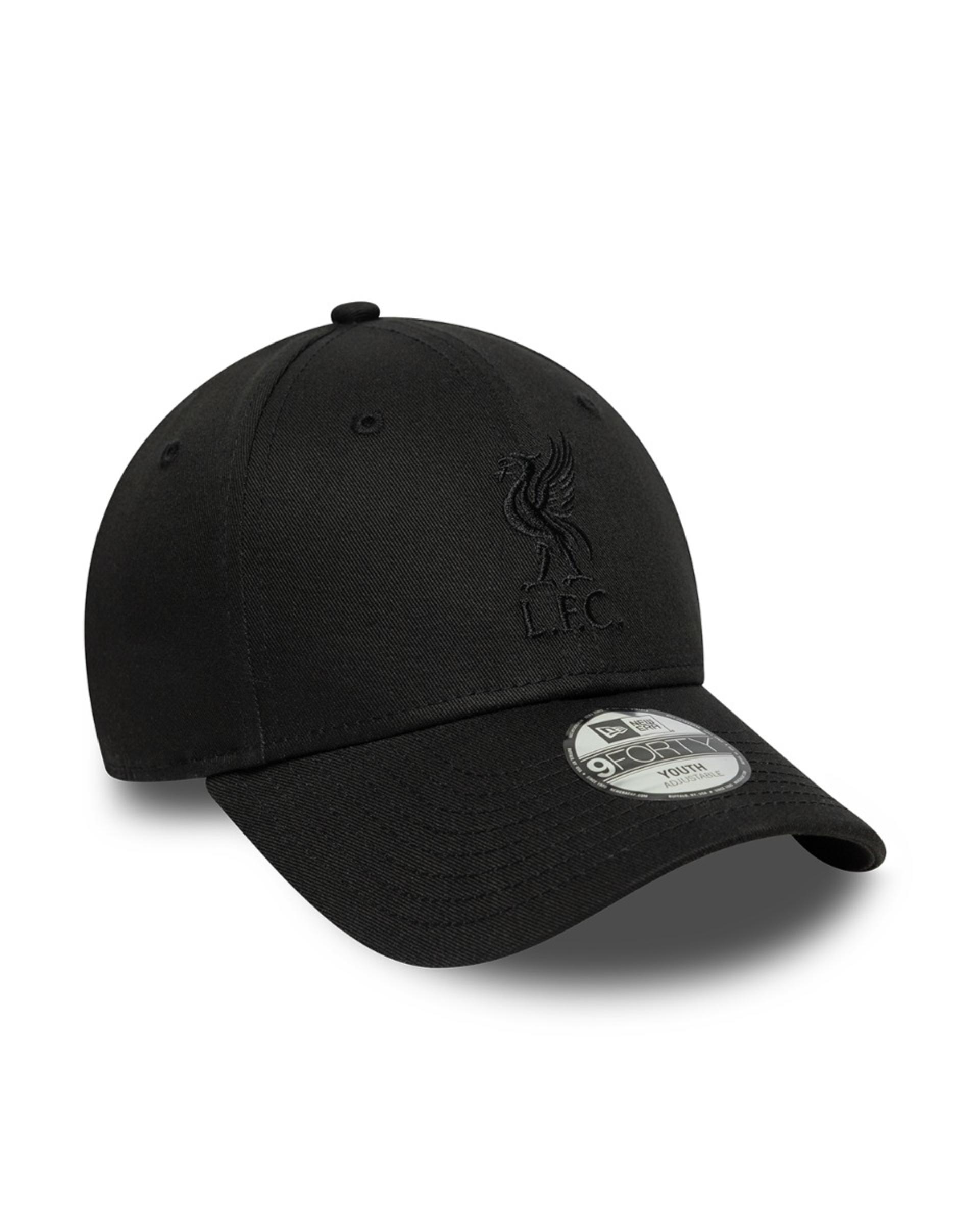 Gorra LFC New Era 9FORTY Tonal para niños, negra - Image 3