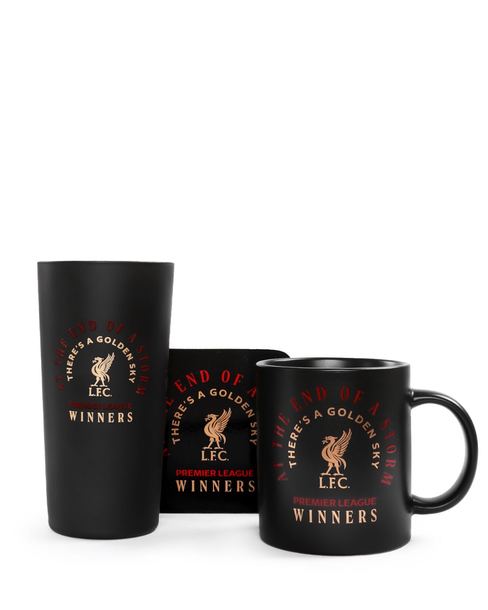 LFC Champions Mug & Glass Gift Set - Image 1