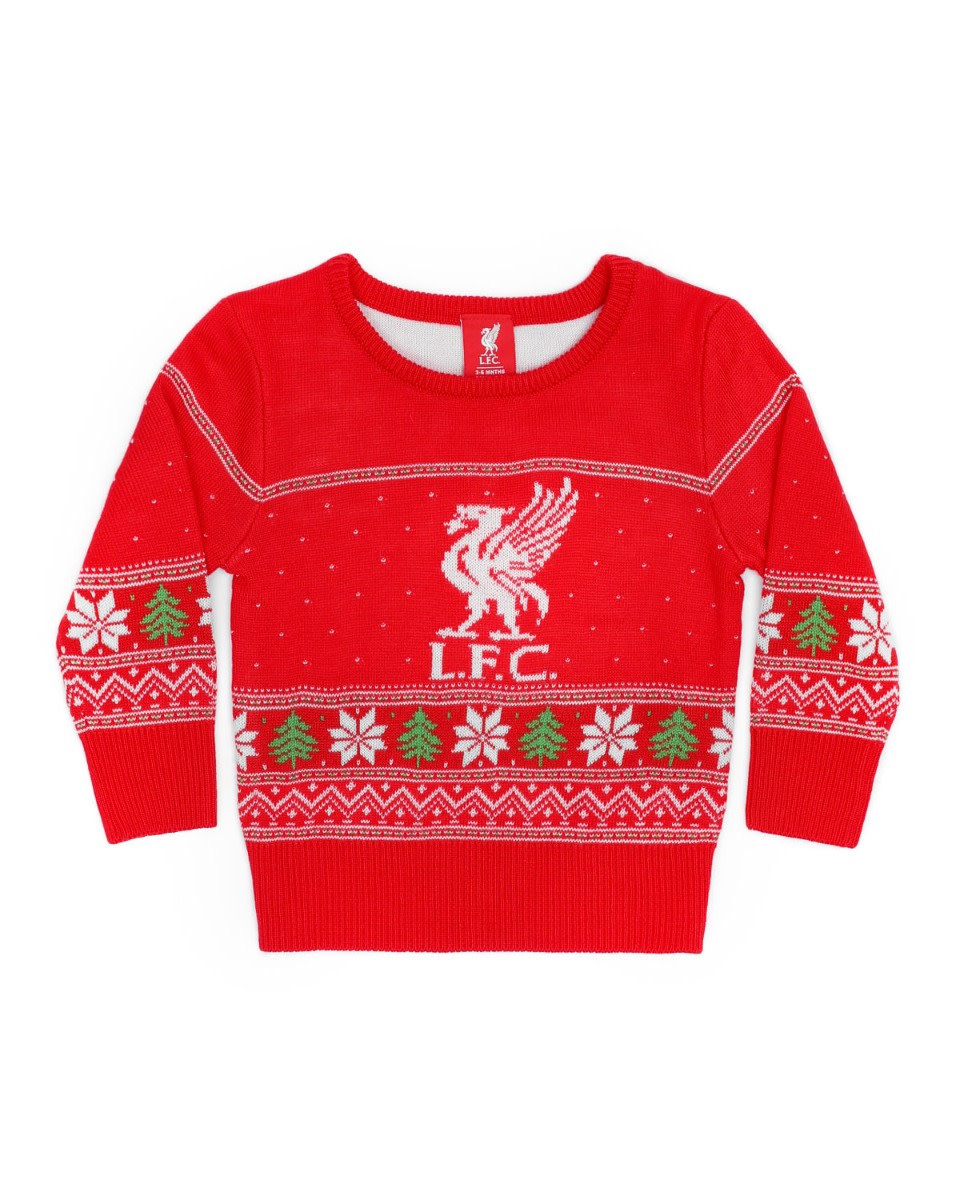 LFC Baby Fairisle Weihnachtspullover - Image 1